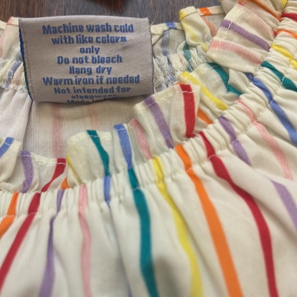 NWT Eyelet & Ivy SAYLORTOP-COLORFULSTRIPE size 10 price is firm - Picture 3 of 6